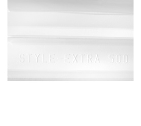 Радиатор биметаллический боковое подключение (белый RAL 9010) Global STYLE EXTRA 500 14 секций в Туле 9